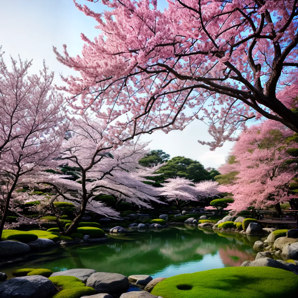 3. Descubra os segredos da Cerejeira em seus sonhos 4 Fotos jardim japones cerejeira flores rosa