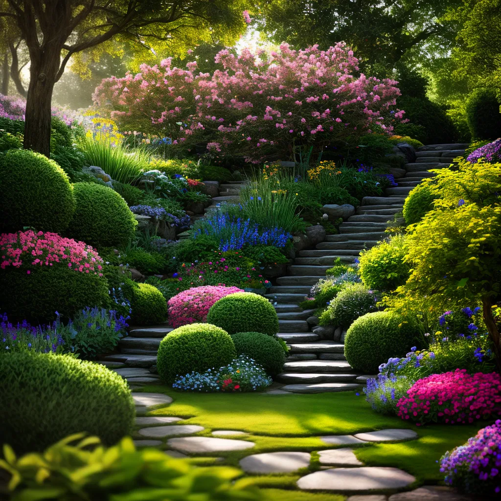 Fotos jardim magico flores fadas brilho