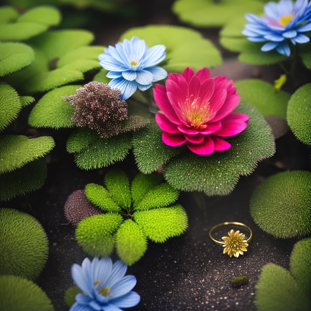 Fotos jardim mistico sono polen magico