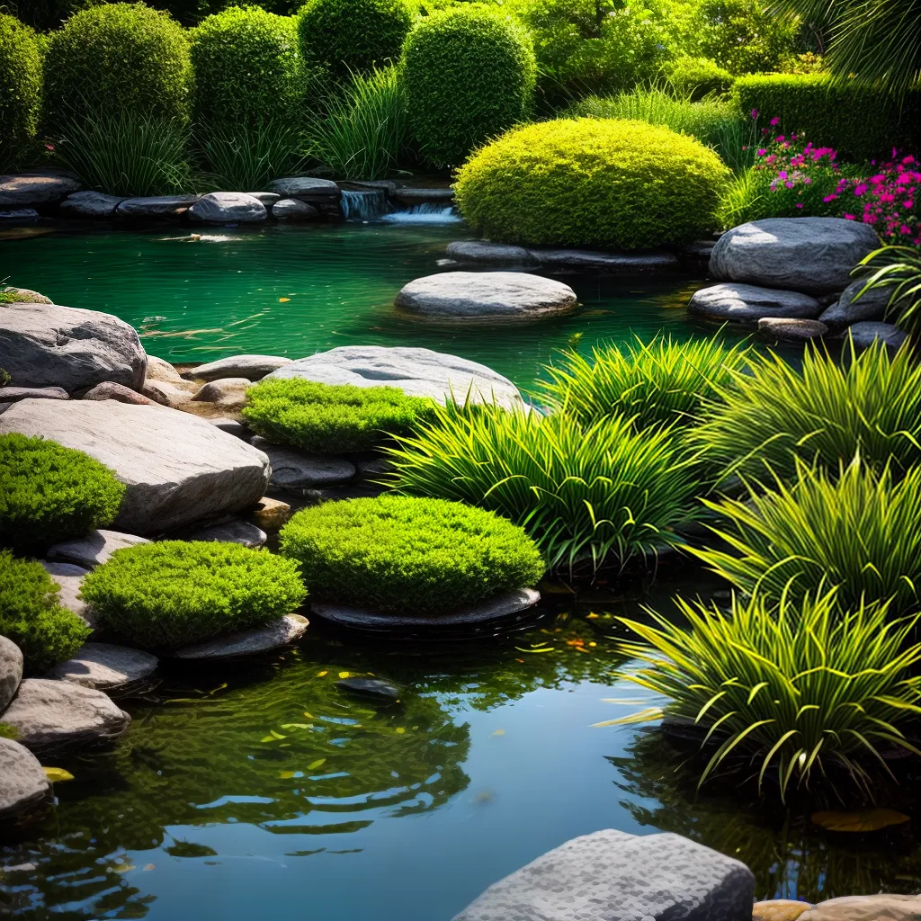 Quais Segredos os Sonhos com Plantas Aquáticas Revelam sobre a Sua Vida Interior? 3 Fotos jardim ponda verde sereno