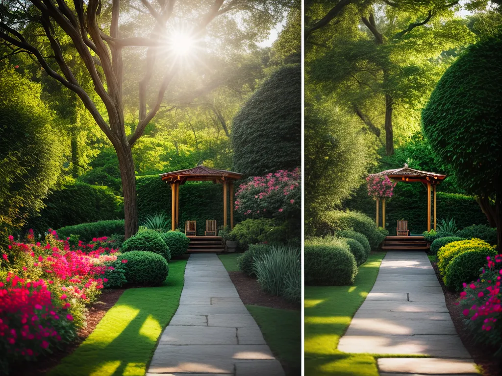 Revelado! O significado oculto por trás dos sonhos com grandes quintais 5 Fotos jardim sonhador paisagem flor sol