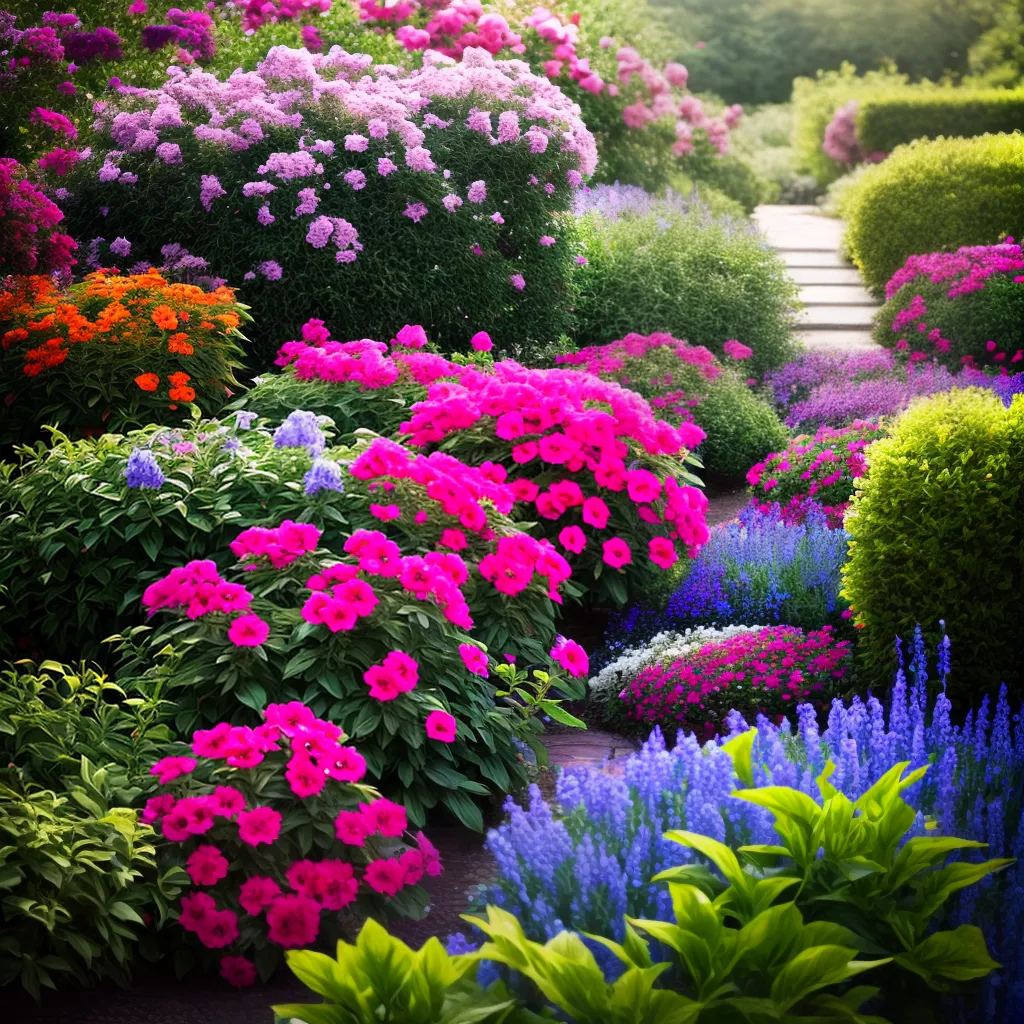 Fotos jardim sonhos colorido cuidado