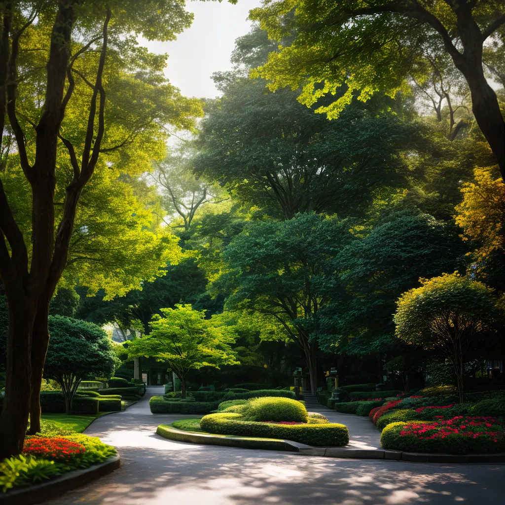 2. O que significa sonhar com Jogging no Jardim: Explore os Significados Ocultos 6 Fotos jardim verde caminho pessoas correndo