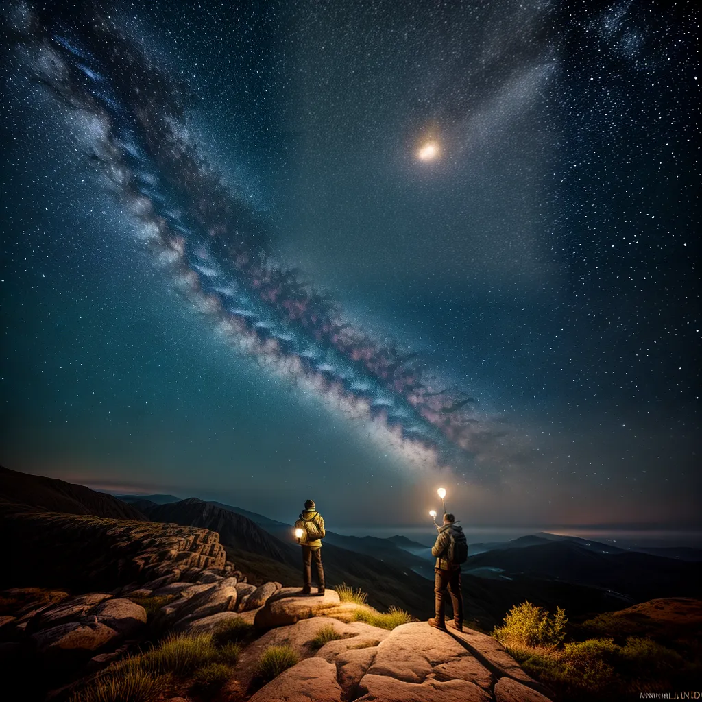 Fotos jornada estrelas mapa lanterna