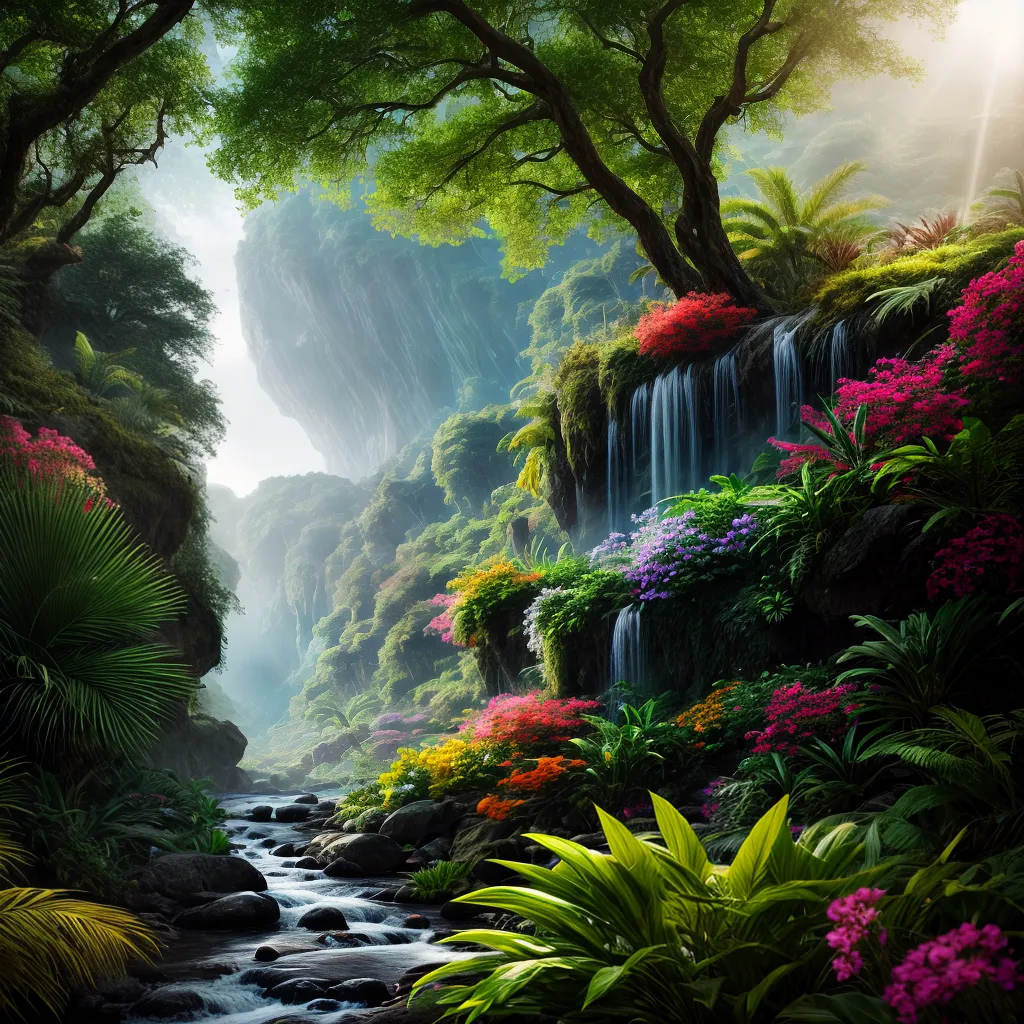 Fotos jungle sonho surreal dormir flor