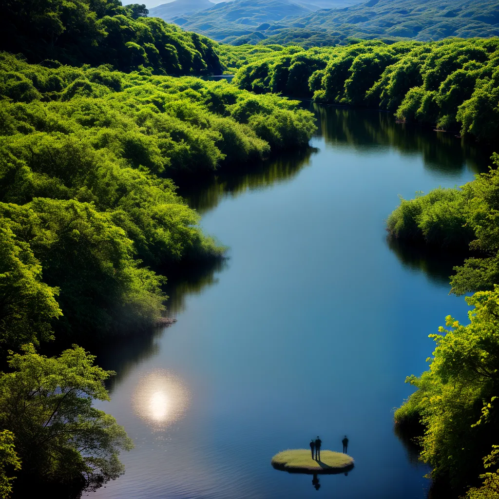 Fotos lago luar misterio serenidade