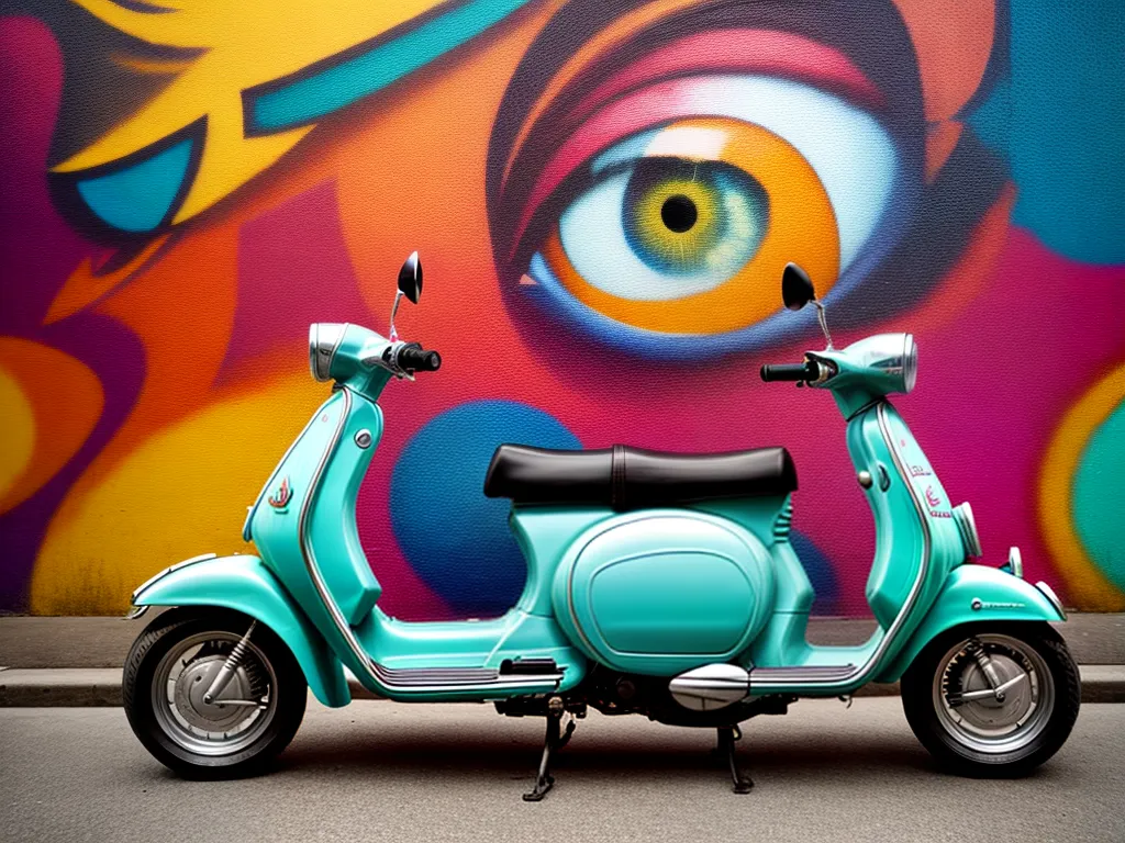 Fotos lambretta mural sonhador liberdade