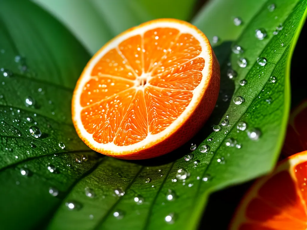Fotos laranja suco gotas brilhantes