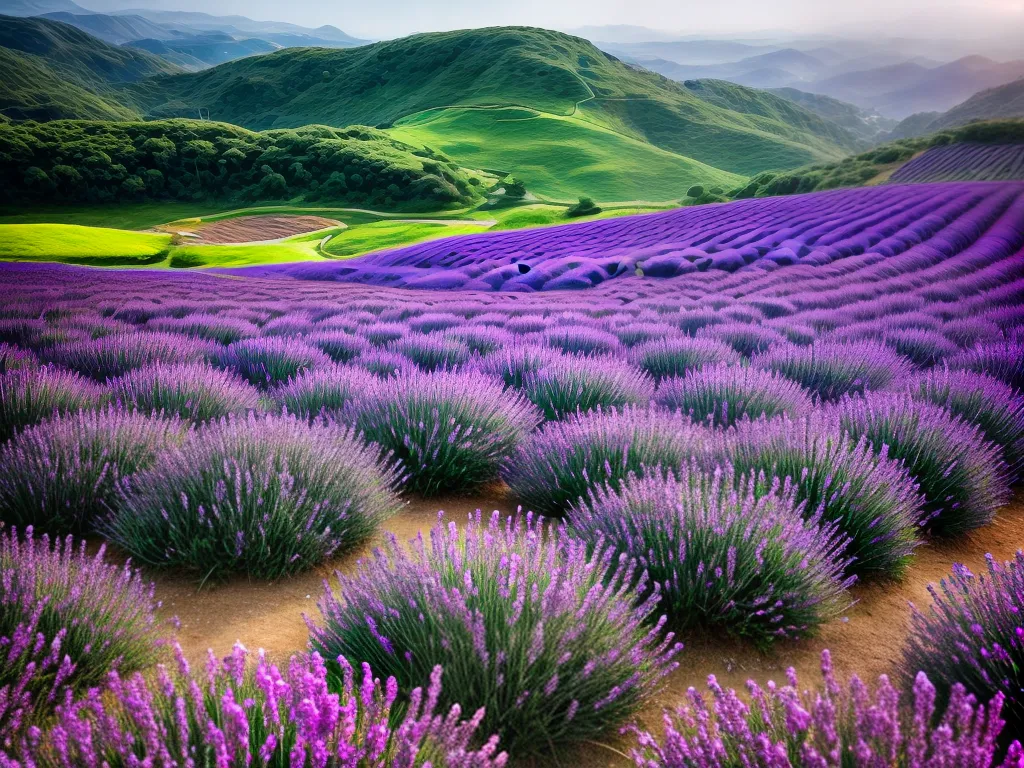 O Significado dos Sonhos Perfumados 3 Fotos lavanda flores roxas tranquilidade
