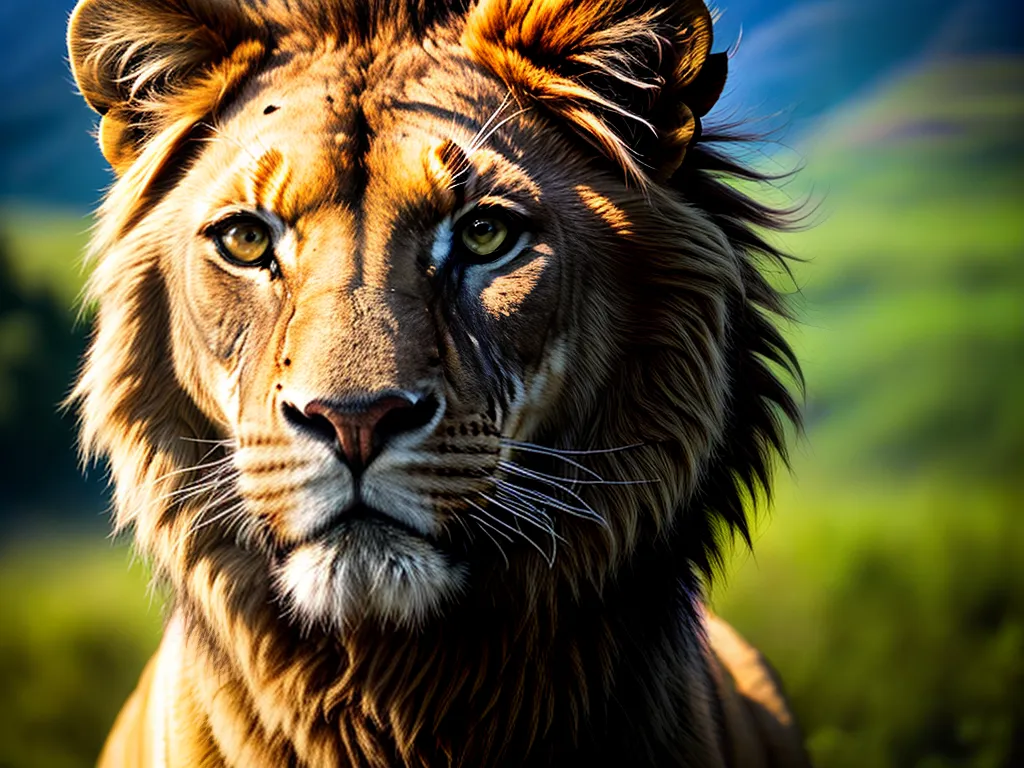 sobre o significado dos sonhos com animais selvagens 5 Fotos leao majestoso olhar poderoso