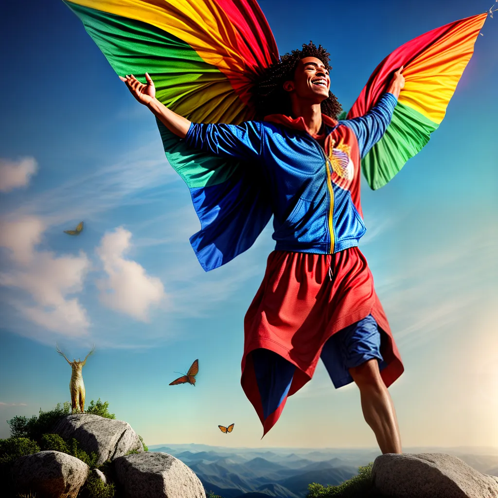 Descubra o Significado de Sonhar com a Liberdade e o Lucro 5 Fotos liberdade sucesso montanha ilustracao