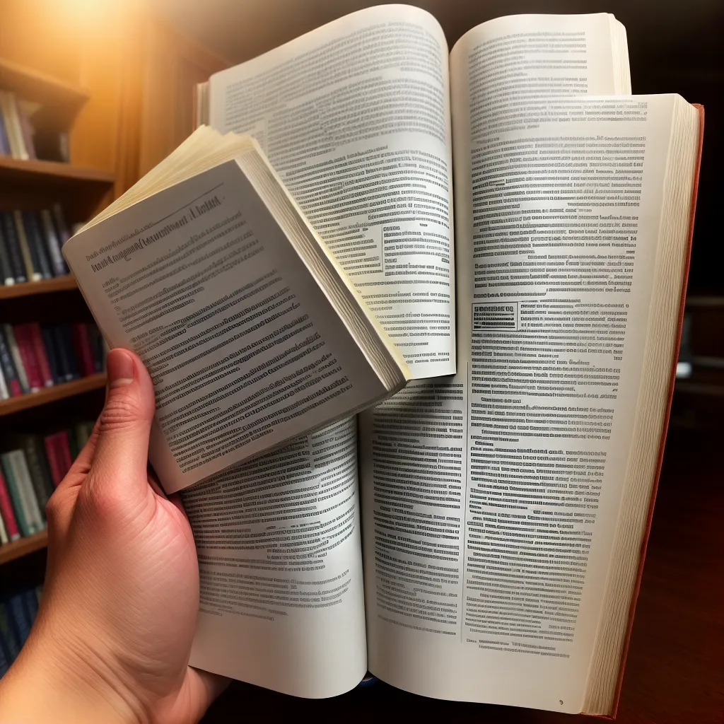 Descubra o impactante significado dos sonhos de Livro e Limpeza 2 Fotos livro antigo sol iluminando transformacao