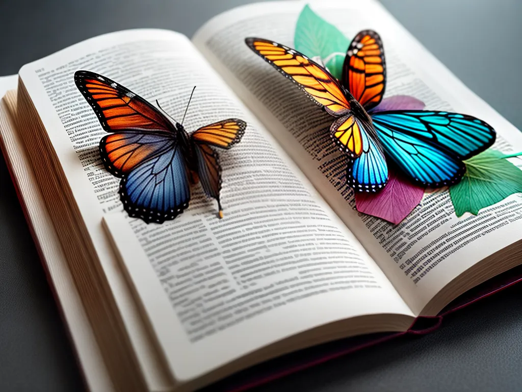 Fotos livro borboletas sonhos leitura