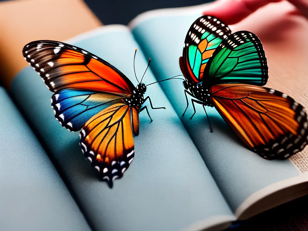 Fotos livro borboletas sonhos transformacao