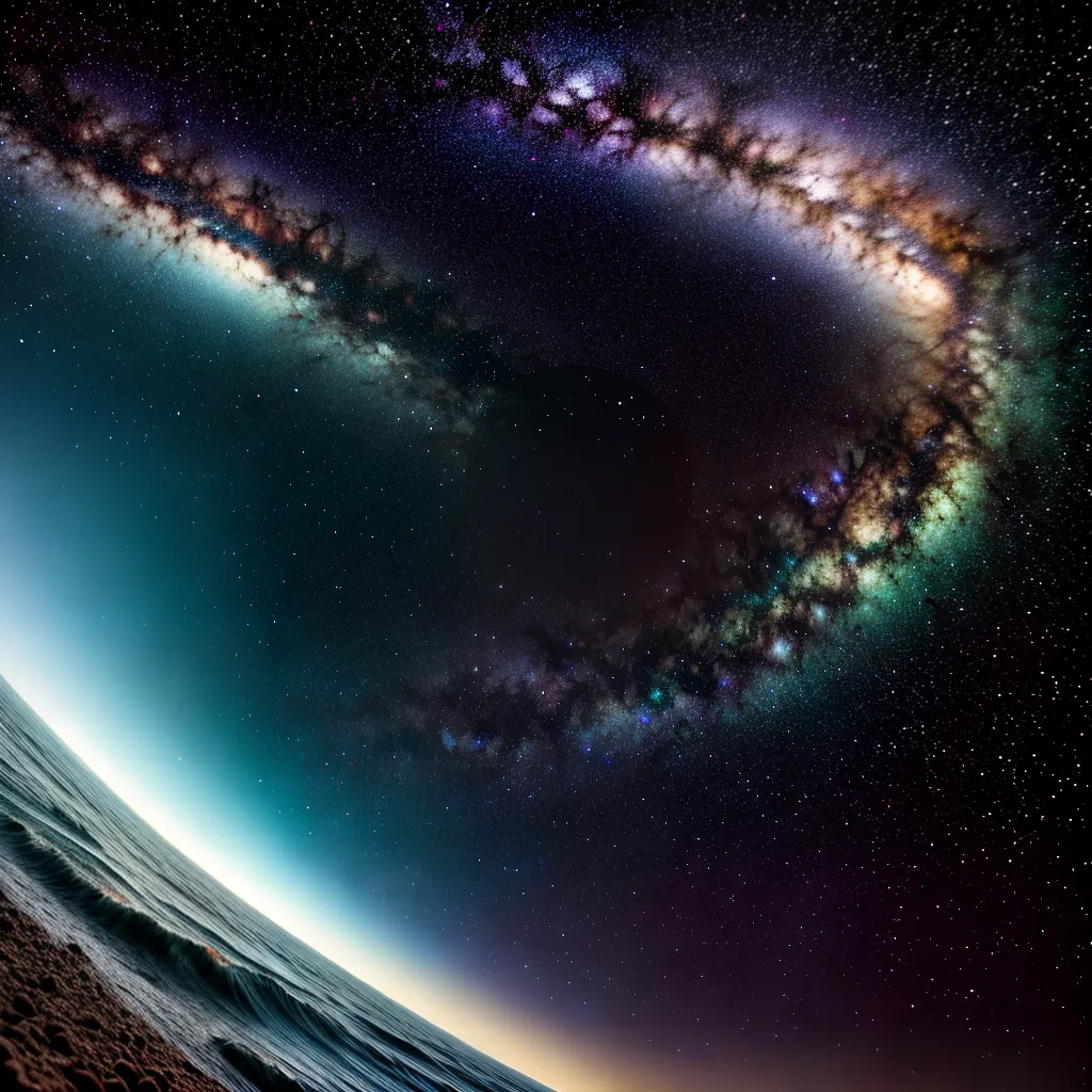 Fotos lua cheia cogumelos estrelas