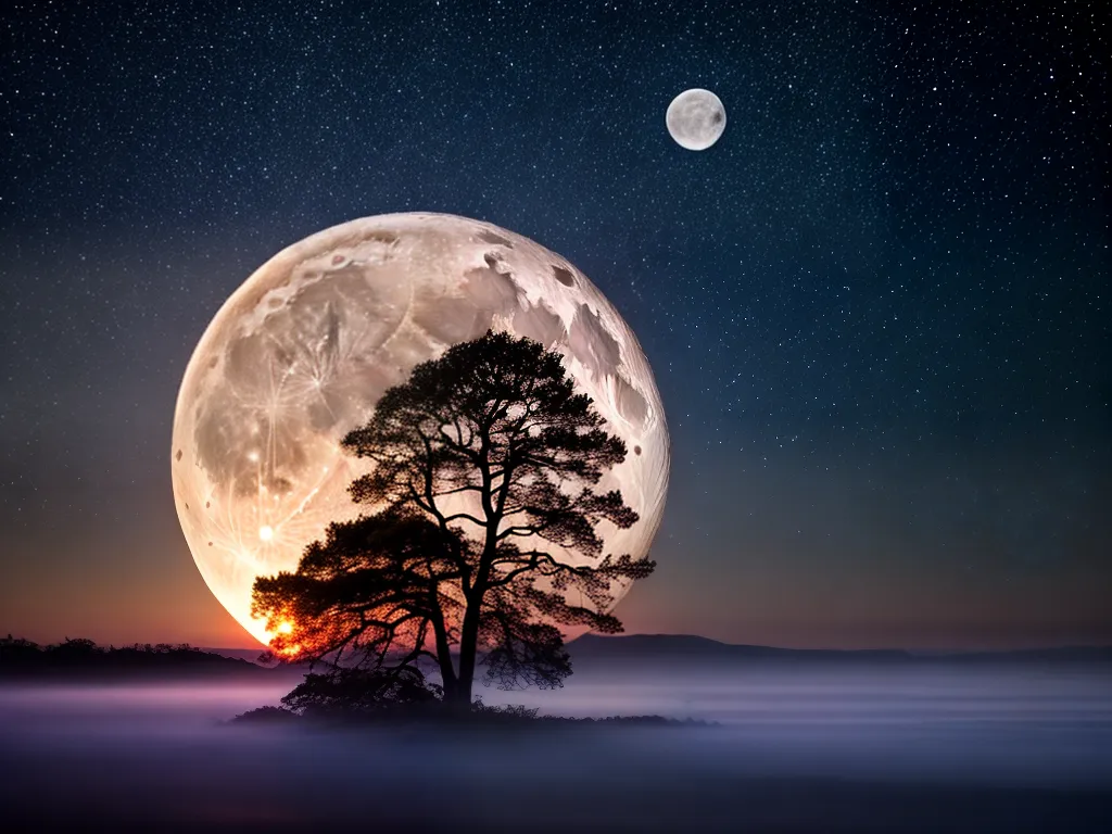 Descubra o extraordinário significado de sonhar com Plenilúnio 6 Fotos lua cheia noite serena