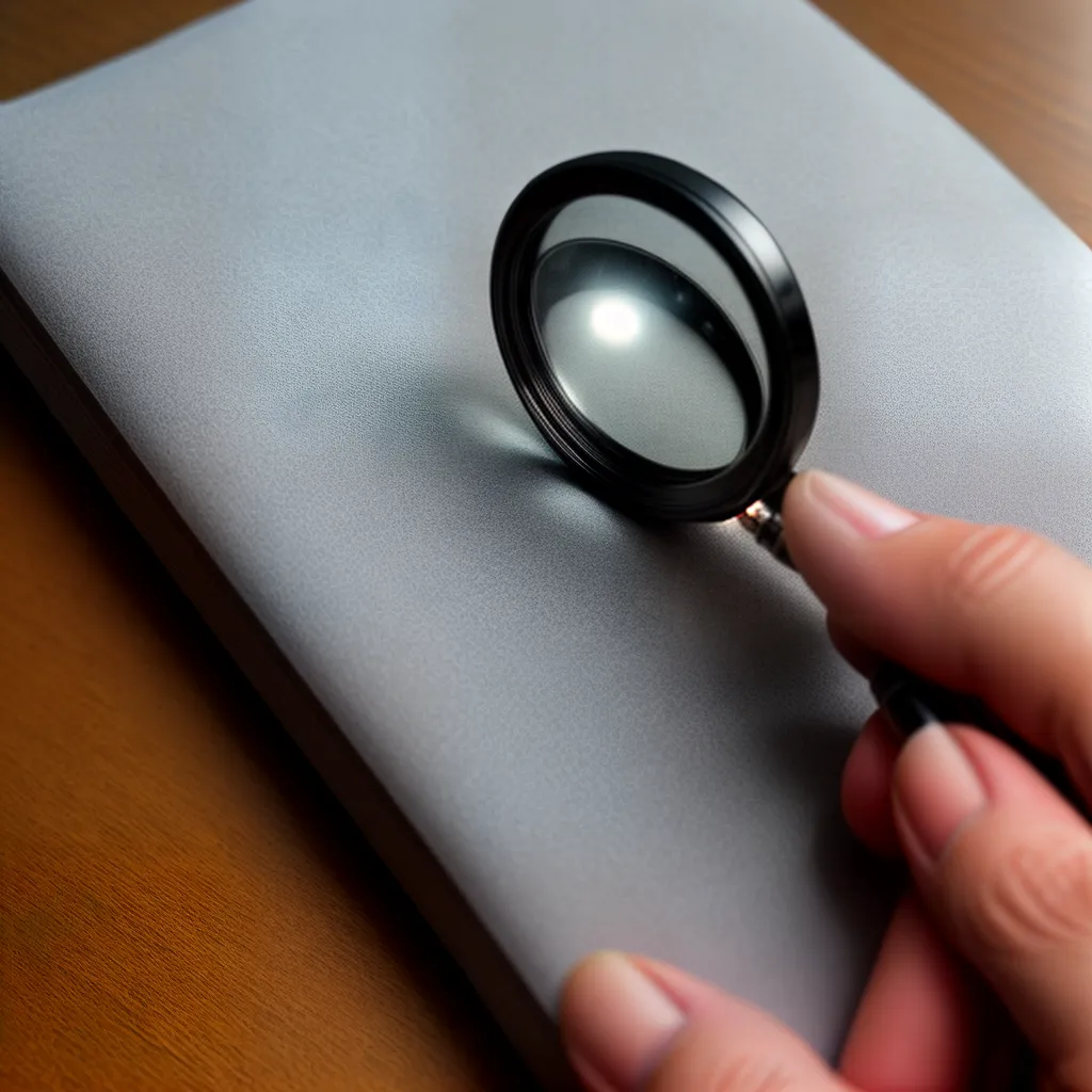 Fotos magnifying glass livro sonhos