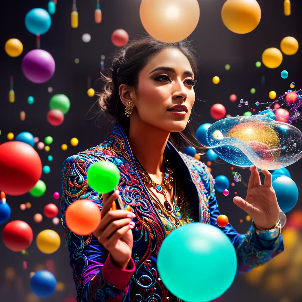 Descubra o Significado dos Sonhos com Malabarismo 5 Fotos malabarista sonhador ilustracao colorida