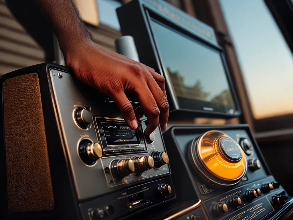 Desvendando o Significado de Sonhar com um Receptor 4 Fotos mao radio vintage misterio