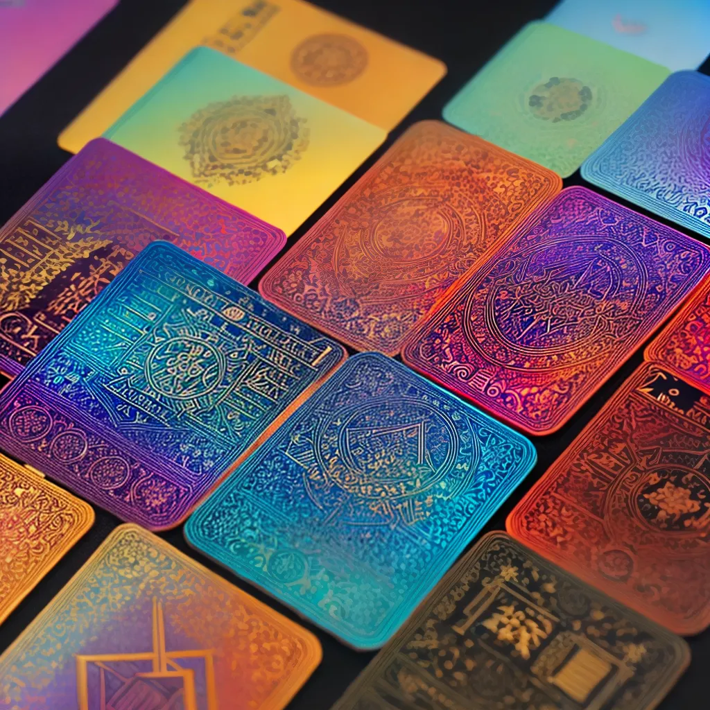 Fotos mao segredos sonhos cartas coloridas