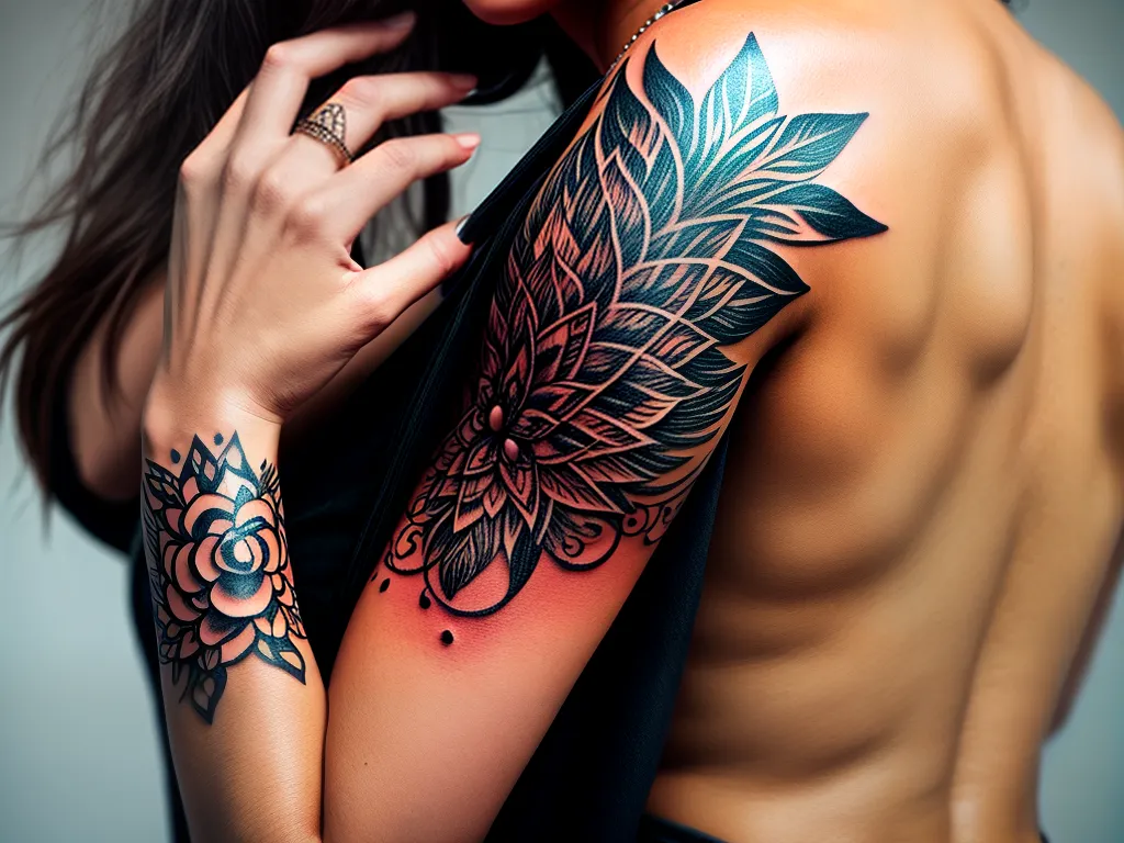 Fotos mao tatuada simbolos sonhos