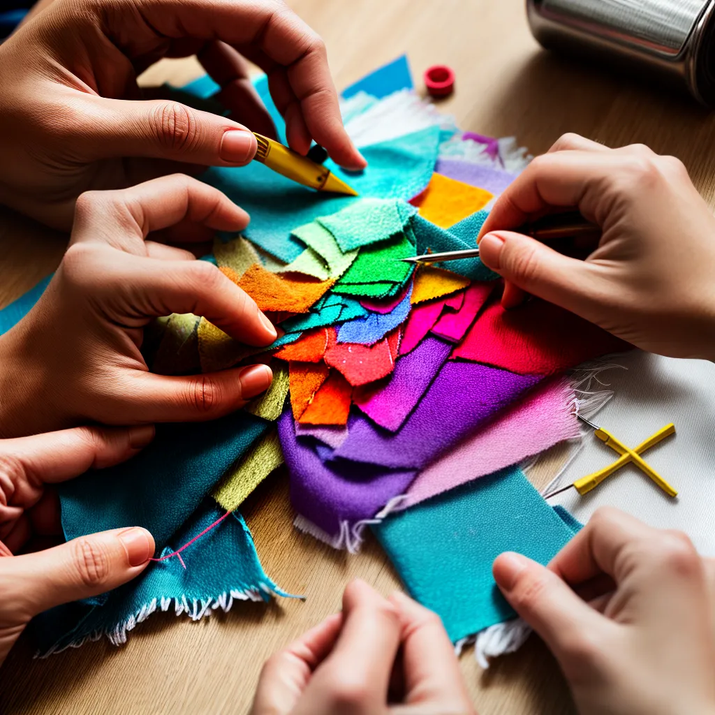 Descubra o Significado de Sonhar com Artesanato e Criatividade 6 Fotos maos artesanato criativo colorido