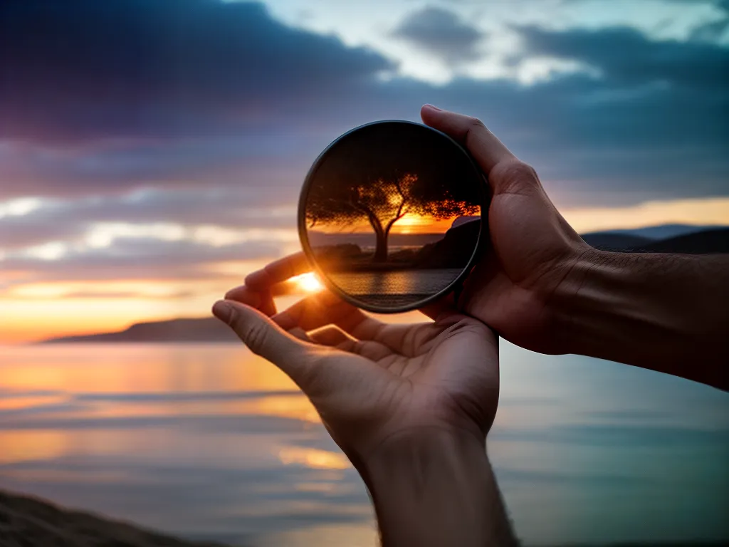1. Descubra o Significado de Sonhar com um Postal Surpreendente 3 Fotos maos segurando postal surpresa paisagem