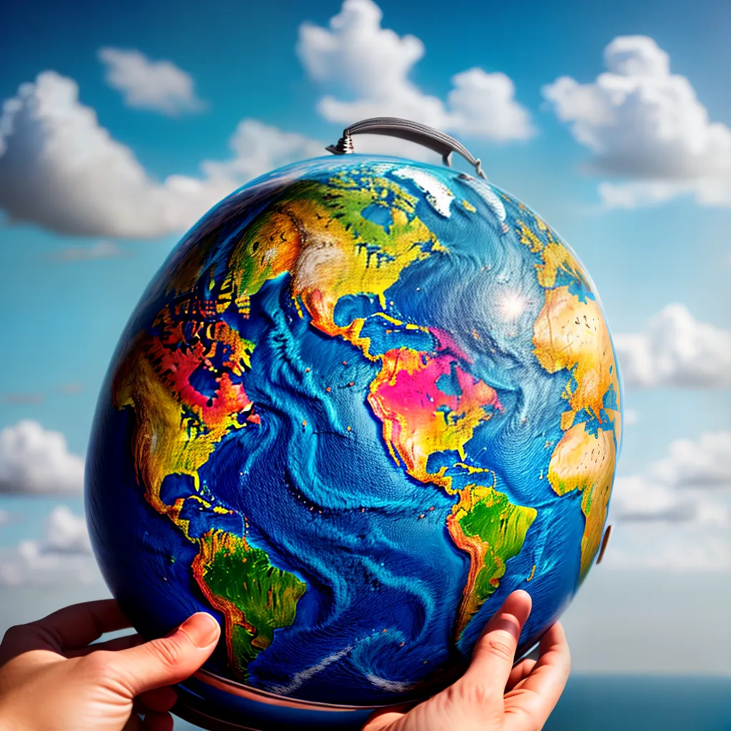 Sonhar com Viagem: Descubra o Significado Oculto! 6 Fotos mapa mundo colorido sonho viagem