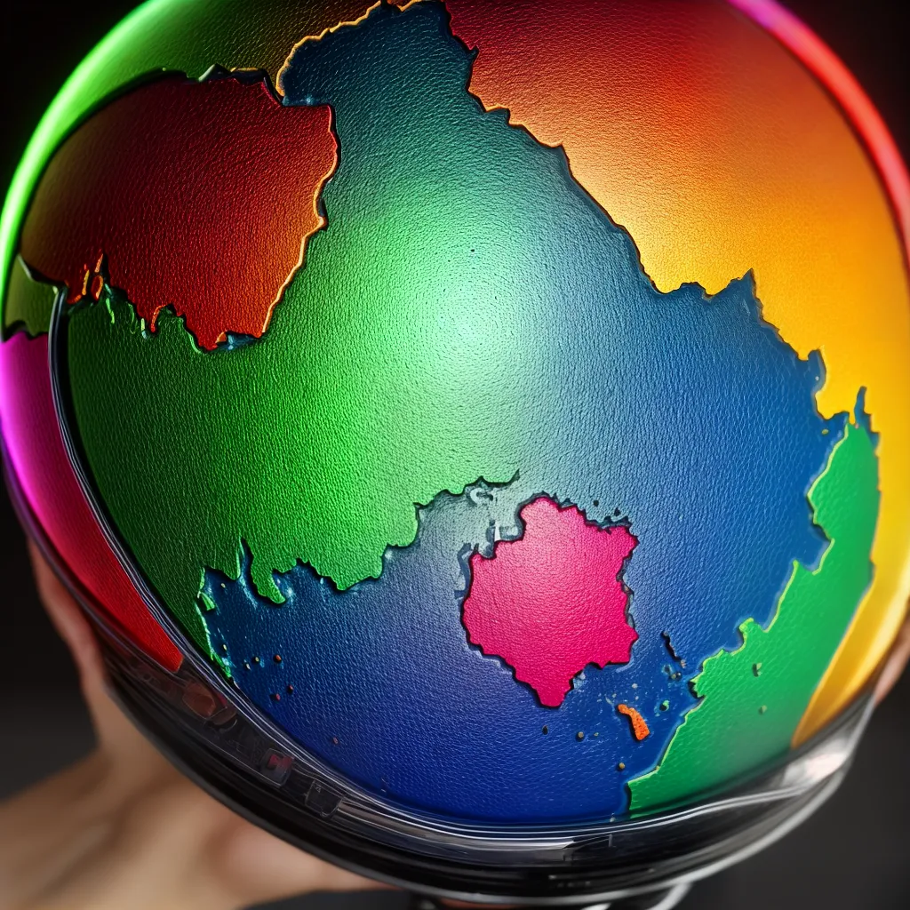 Descubra o Fascinante Significado de Sonhar com Geopolítica 3 Fotos mapa mundo geopolitica cores relacoes
