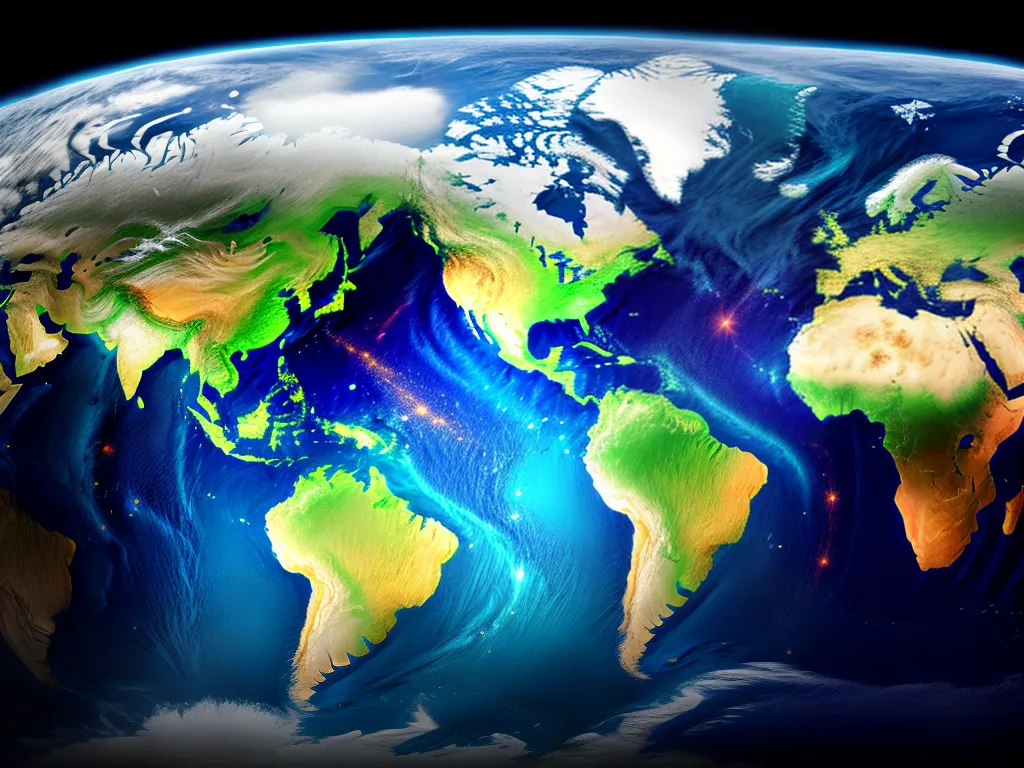 Fotos mapa mundo viagem icone estrelas