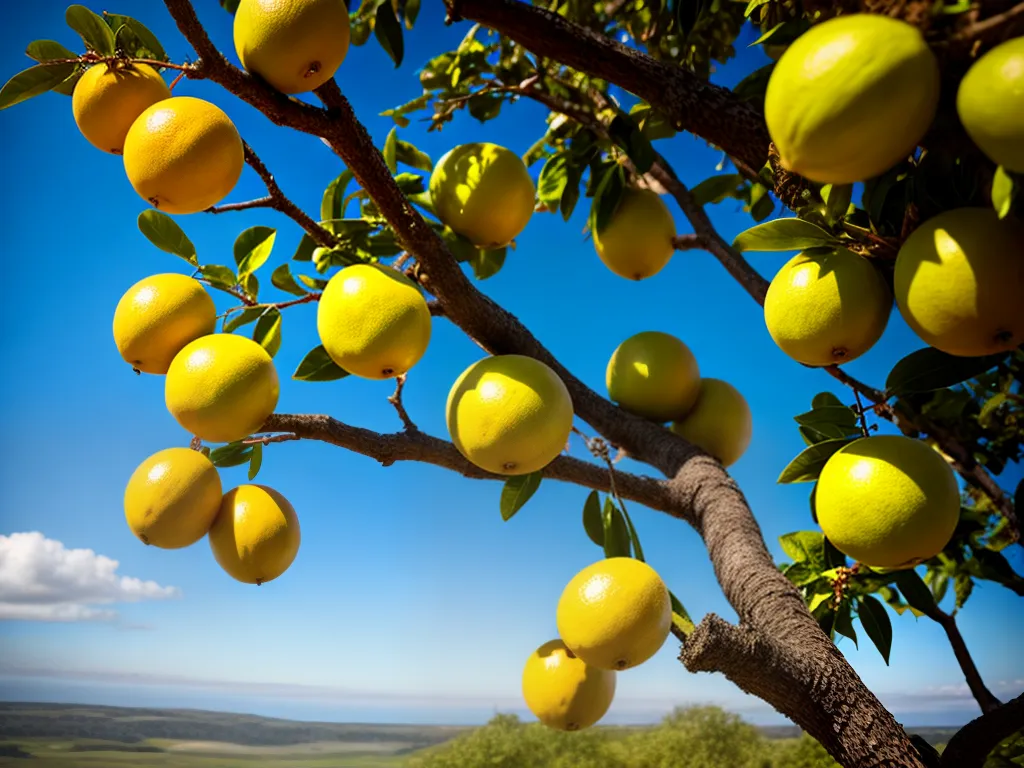 Descubra os Segredos dos Sonhos: Qual o Significado de Sonhar com Maracujazeiro? 2 Fotos maracujazeiro ceu azul frutas