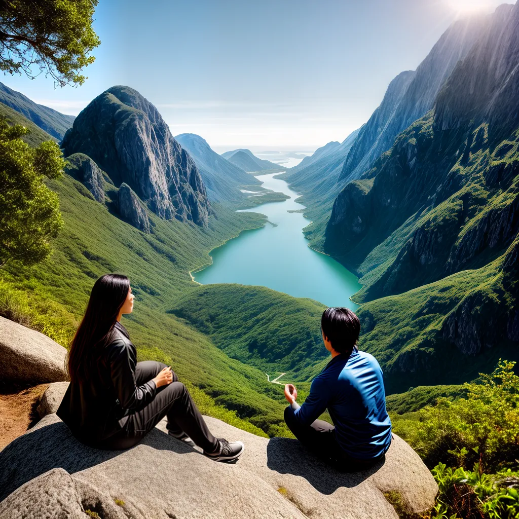 A Importância da Harmonização dos Sonhos para uma Vida Equilibrada 2 Fotos meditacao paz natureza cume serenidade