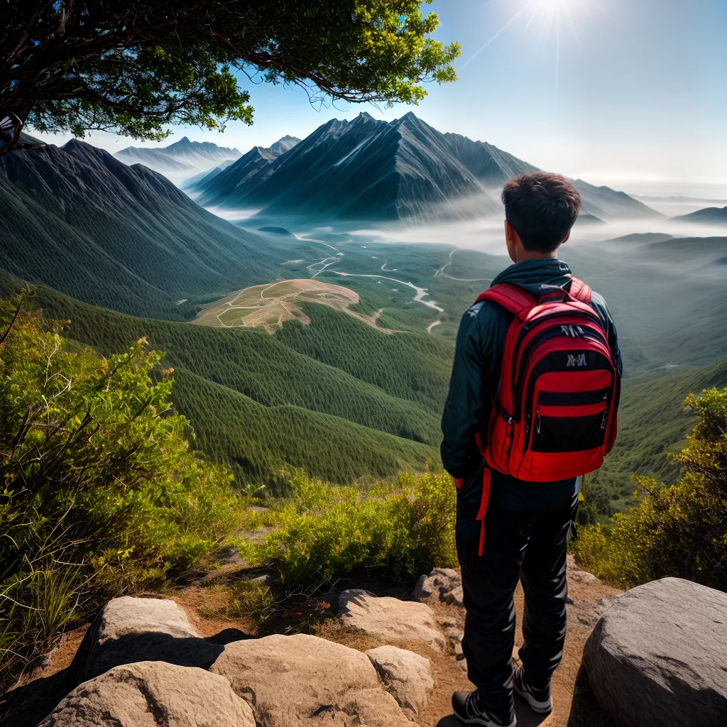Descubra o Significado dos Sonhos com um Menino Aventureiro 5 Fotos menino aventura montanha paisagem