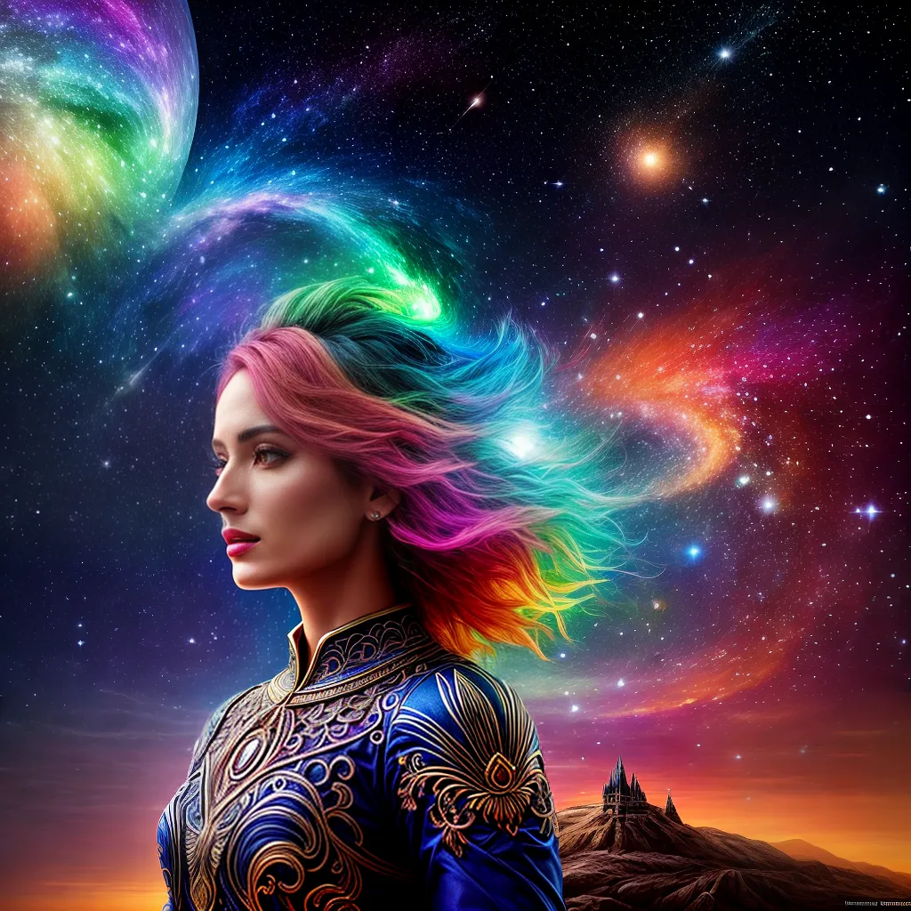 Descubra o Significado Universais dos Sonhos: Criações, Entalhes e Preferências 2 Fotos mente universo sonhos coloridos
