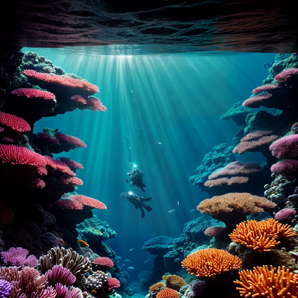 Mergulhador: Desvendando os Mistérios dos Sonhos Aquáticos 5 Fotos mergulhador explorando fundo marino
