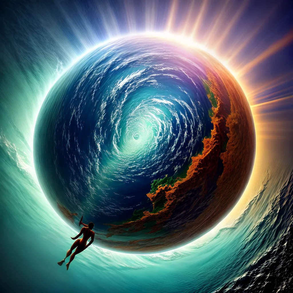Fotos mergulho oceano sonhos surrealismo