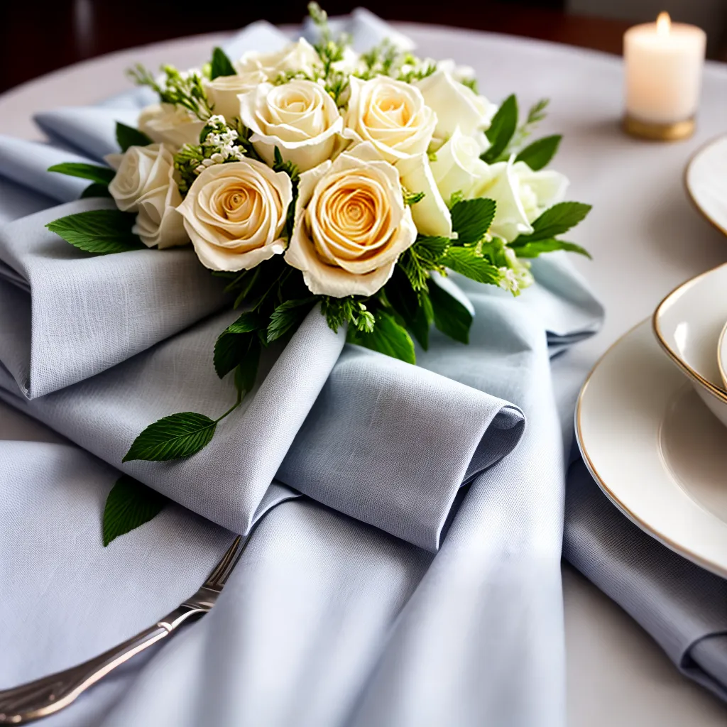 Descobrindo o Significado de Sonhar com Guardanapos e Sabor 3 Fotos mesa elegante dobradura napkins refinado