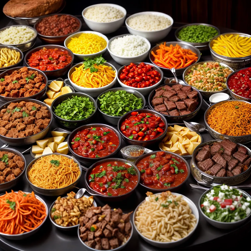 O Significado de Sonhar com Comida Deliciosa 6 Fotos mesa farta comida saborosa