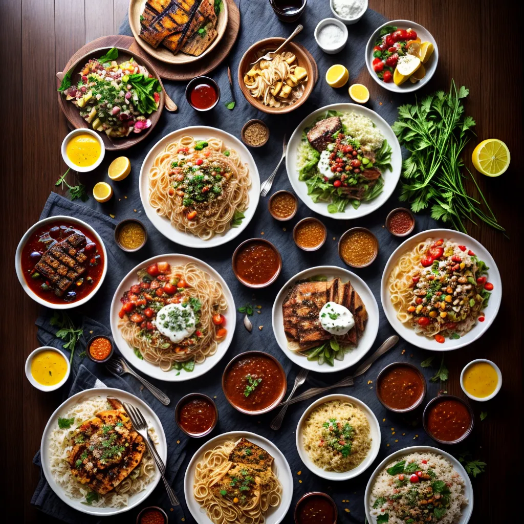O Significado de Sonhar com Comida Deliciosa 2 Fotos mesa fartura sabores alegria