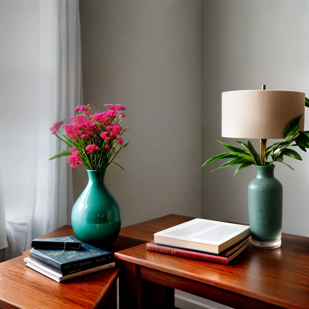 Mesa de apoio: Qual o significado de sonhar com uma mesa de apoio? 2 Fotos mesa madeira flores livros sonho
