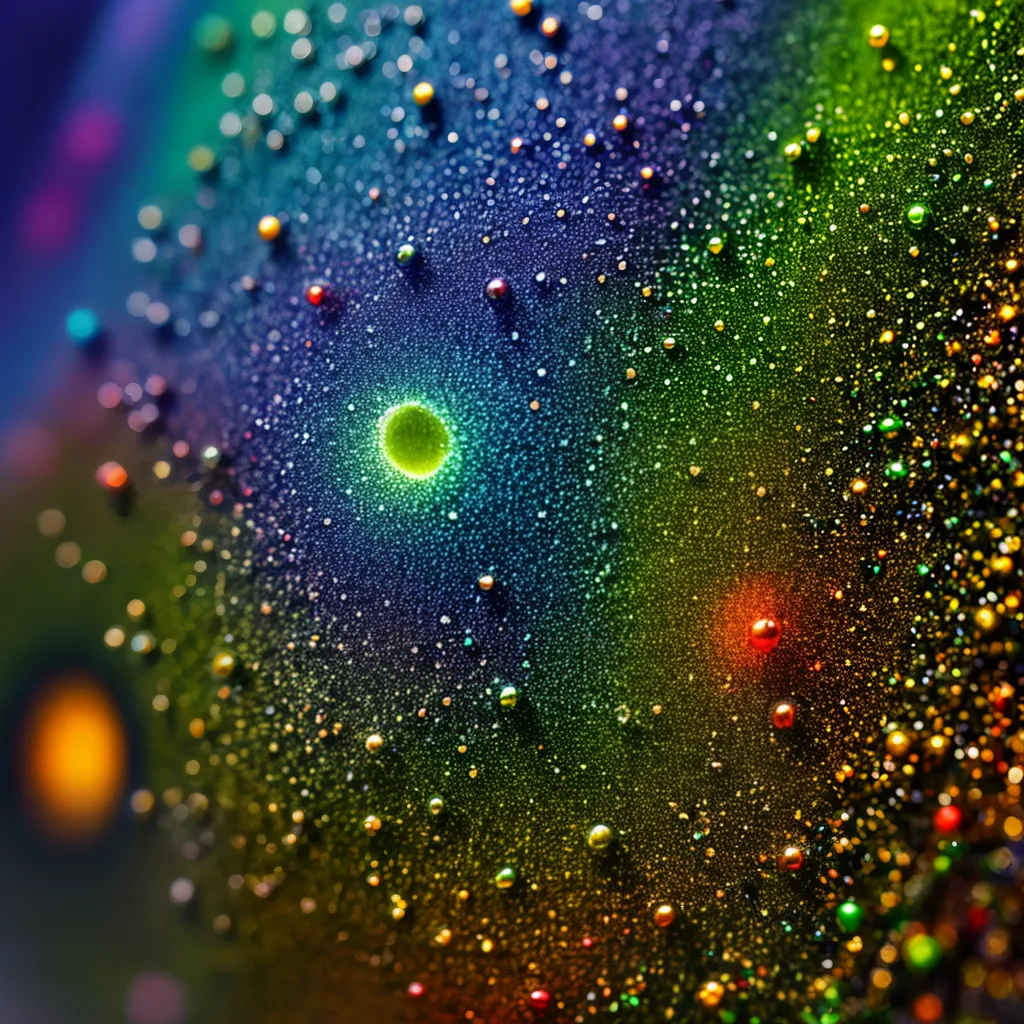Fotos microorganismas coloridos petri dish