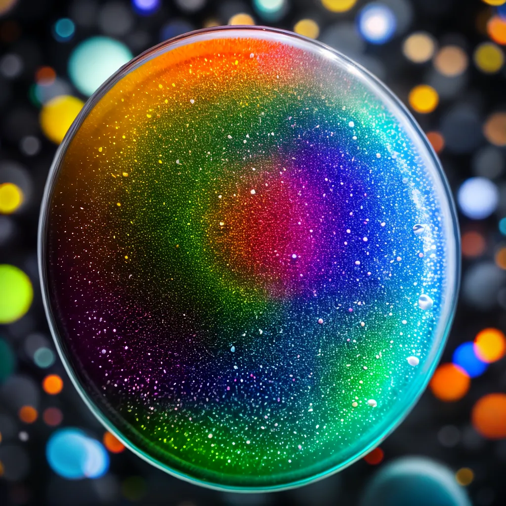 Revelado: O Significado de Sonhar com Microorganismos em Ação 6 Fotos microorganismos coloridos movimento sonhos 1