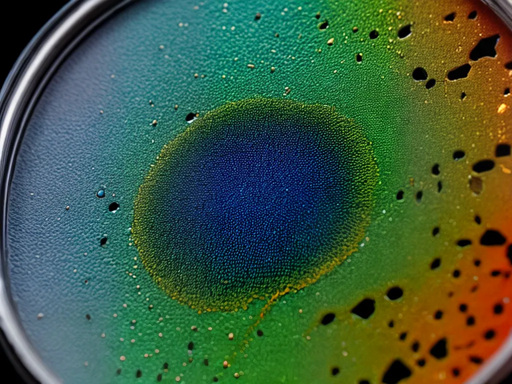 Fotos microscopio tecido colorido padroes