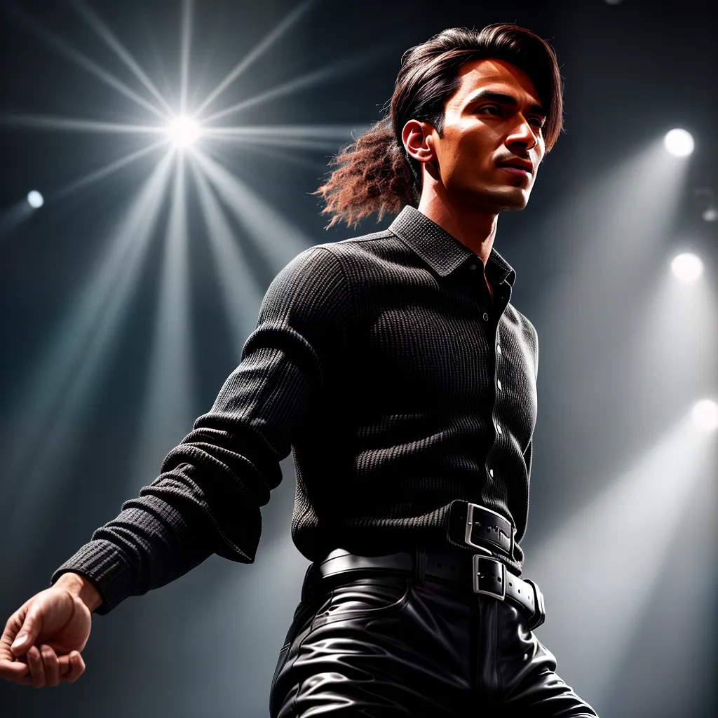 Fotos mime gesto surpresa palco