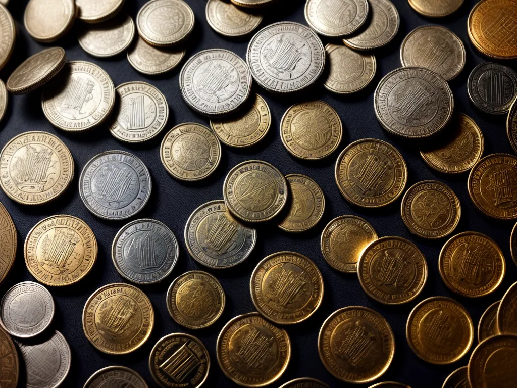 Fotos moedas antigas feira misterio nostalgia