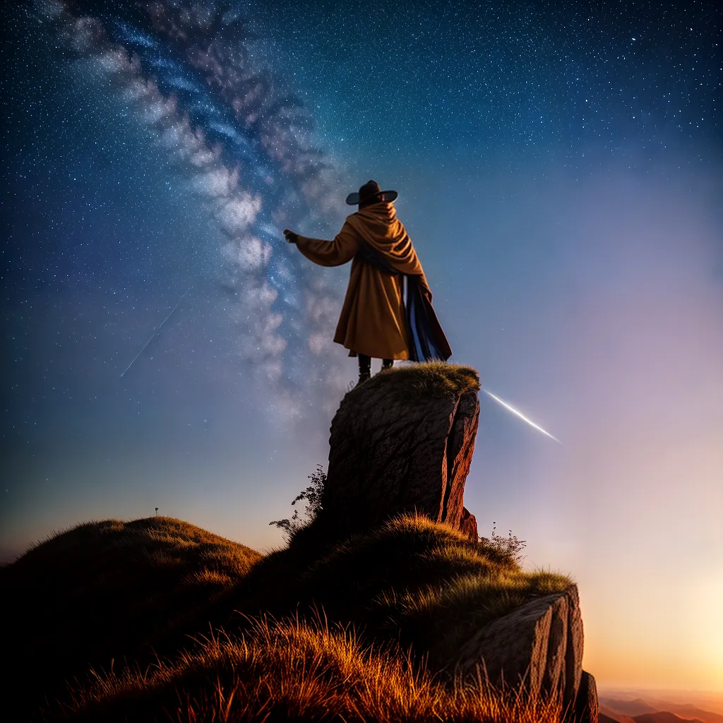 Sonhos e Espiritualidade: Conectando-se com o Mundo Divino 2 Fotos montanha ceu estrelas divino