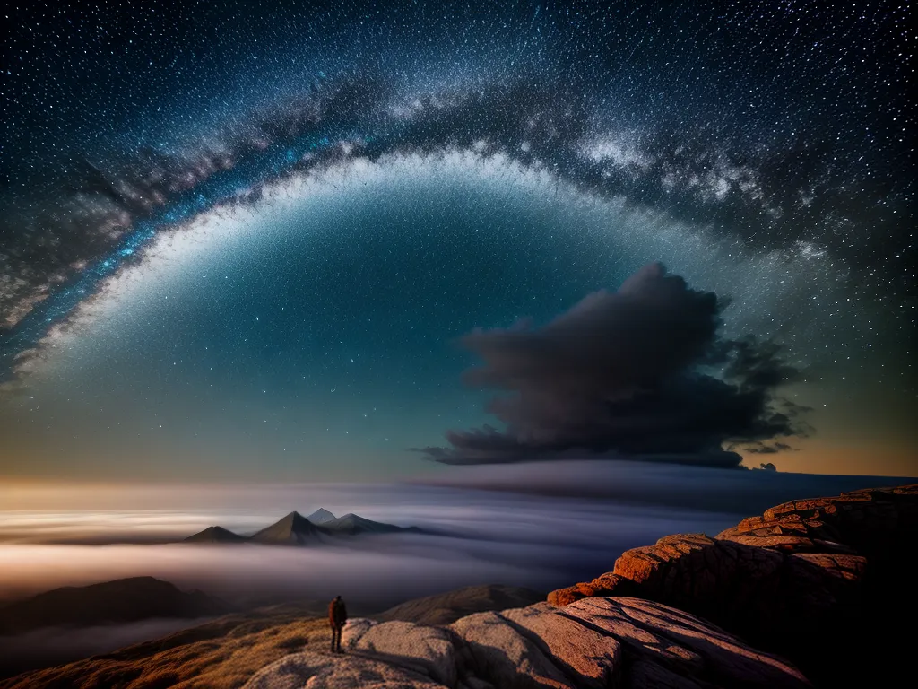 Sonhos Reveladores: Decifre os Enigmas do Incontrolável 4 Fotos montanha nevoeiro constelacao sonhos