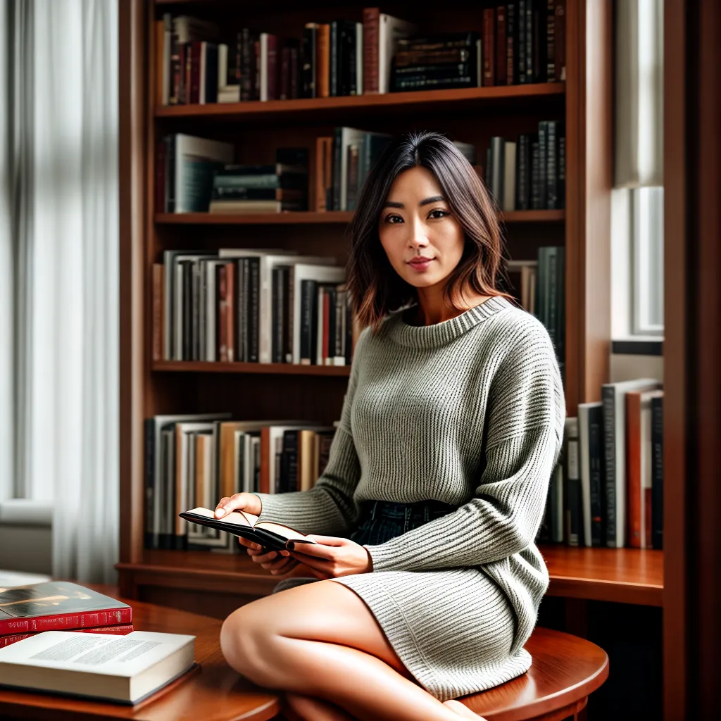 Bibliotecária: Descubra os Significados dos Sonhos com Livros e Conhecimento 6 Fotos mulher biblioteca livros luz janela