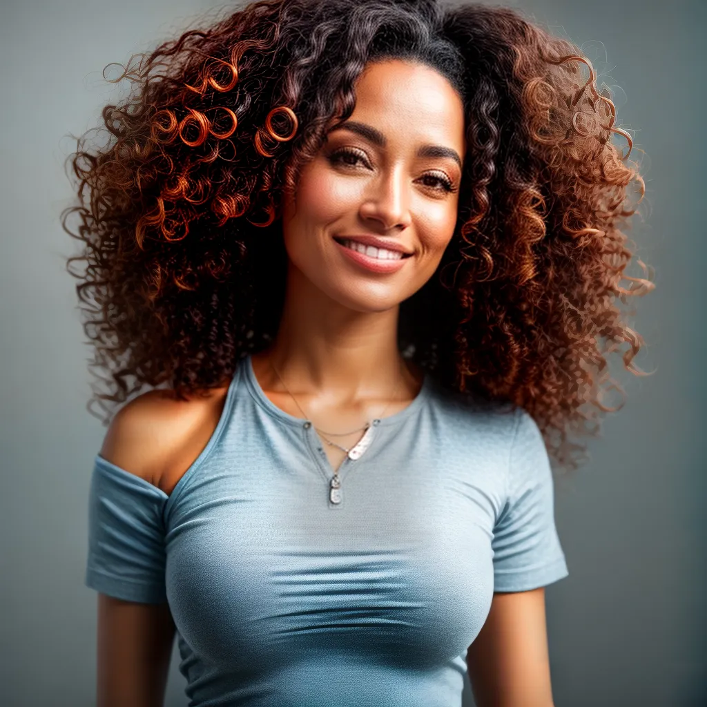 Sonhos Encaracolados: Desvendando a Onda da Determinação 3 Fotos mulher determinacao cachos confianca