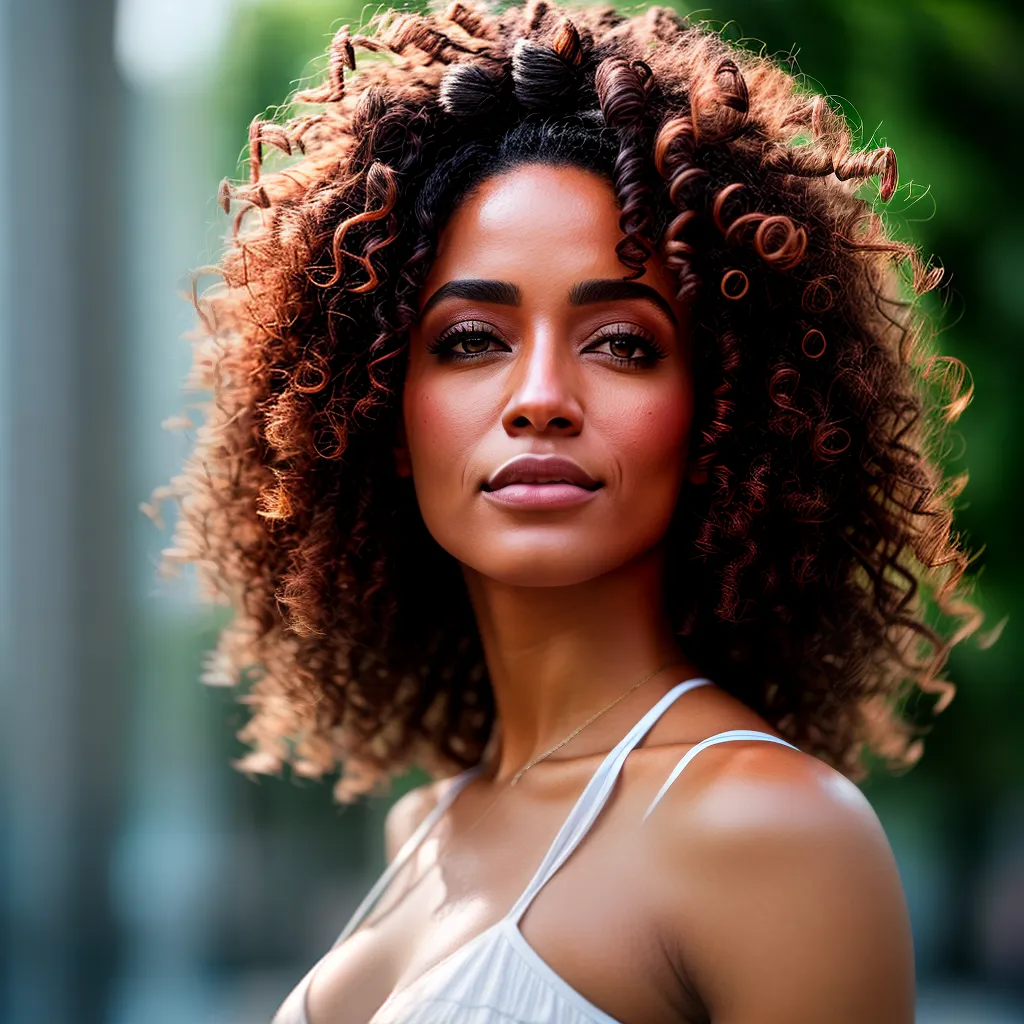 Sonhos Encaracolados: Desvendando a Onda da Determinação 2 Fotos mulher determinacao cachos poder